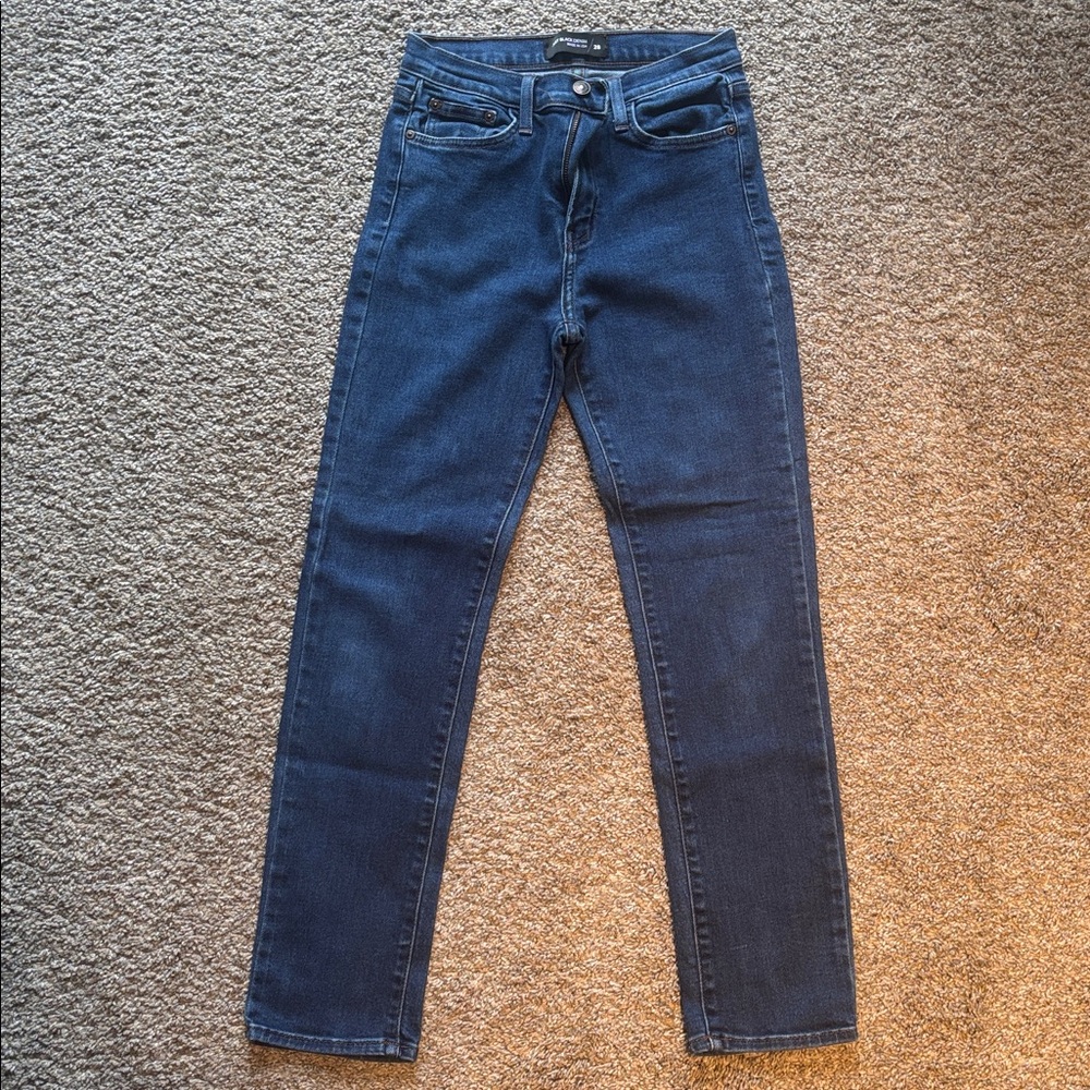 Just Black Women's Straight Leg Jeans - Dark Blue